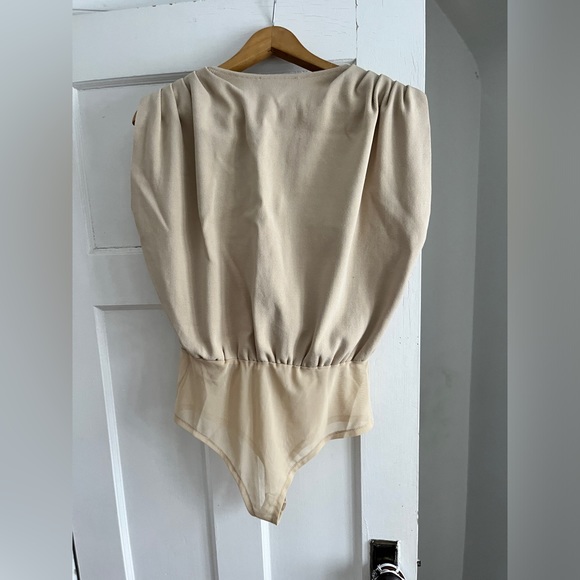 Cream short sleeve body suit. Never worn. - Picture 2 of 6